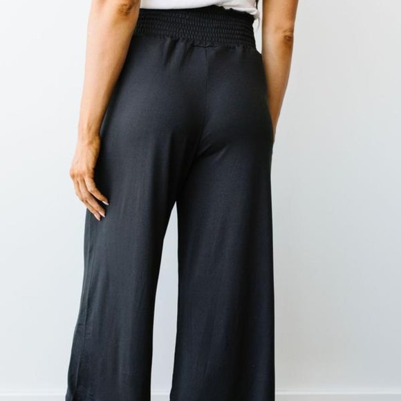 Go Get 'Em Gaucho Pants In Black - Picture 4 of 4